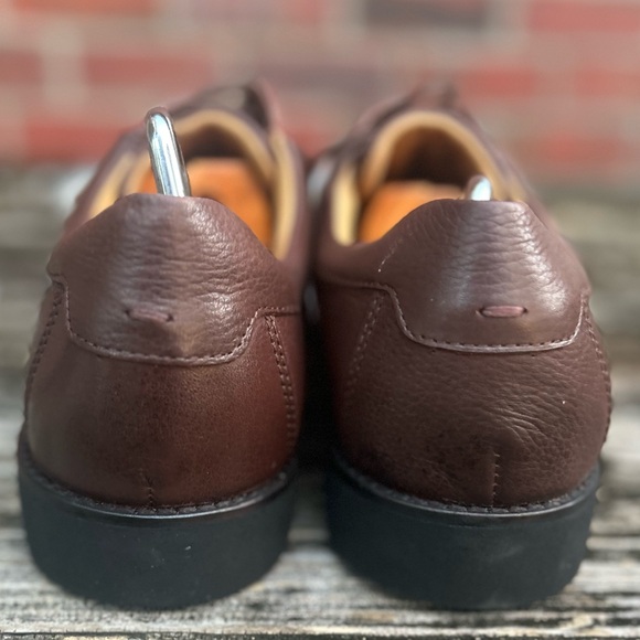 NWOB Marc Joseph New York Hand Crafted in Brazil Brown Leather Dress Shoes Sz 11 - Picture 9 of 14